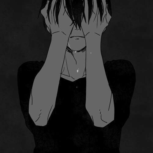 foto profil wa sad boy menangis