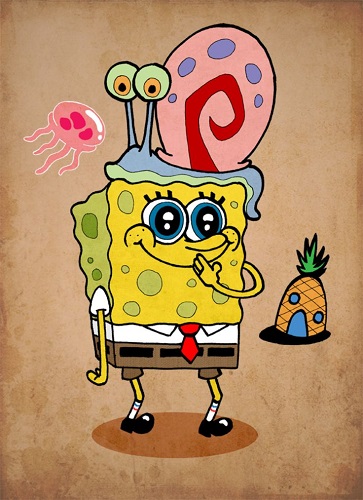 pp wa spongebob dan gery