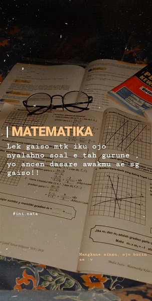 Wallpaper Layar Kunci Kata-Kata Jawa matematika
